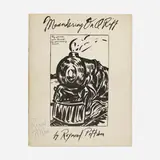 Raymond Pettibon, Meandering on a Riff, 1988, staple-bound offset lithographs