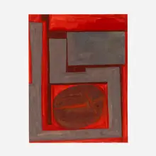 Mavis Pusey, Untitled (Abstract), 1965, gouache on paper