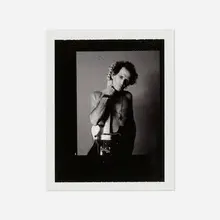 Keith Richards, Rolling Stone Magazine, Boston by Sante D'Orazio, 2002, Polaroid, sold Apr 2023