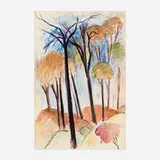 Gershon Benjamin, Trees in Autumn