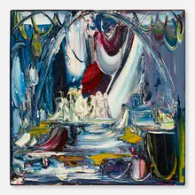 Joachim (Jack) Probst, Motif #82a (from the Campbell series), 1971, oil on canvas