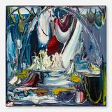 Joachim (Jack) Probst, Motif #82a (from the Campbell series), 1971, oil on canvas