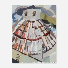Clintel Steed, Structure, 2005, oil on canvas