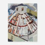 Clintel Steed, Structure, 2005, oil on canvas