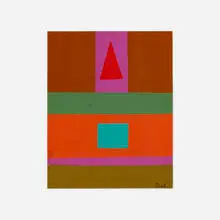 Josef Zenk, Untitled, 1976, collage on paper