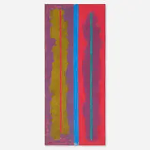 Josef Zenk, Abstract Composition, oil on Masonite