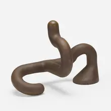William Pye, Monopod, c. 1969, patinated steel
