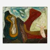 Bill Jensen, And they were so Brave (II), 1989-90, oil on linen