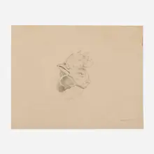 Joe Brainard, Cockhead, 1970, pencil on paper