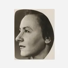 Lotte Jacobi, Untitled (Portrait of Louise Nevelson), 1976, silver gelatin print