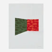 Cheyney Thompson, Untitled, c. 1998, gouache on paper