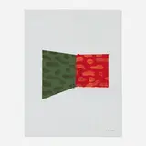 Cheyney Thompson, Untitled, c. 1998, gouache on paper
