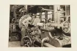 Lewis Hine, SKILLED MECHANIC IN MACHINE SHOP, 1929, vintage photograph