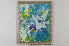 Lucretia Tanner, Venice Under Water, Acrylic on canvas.