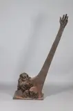 Frank Eliscu, Reaching for the Heavens, Bronze sculpture