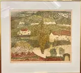 Evan Summer, Landscape Xxvi, Etching