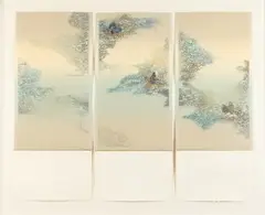 Erica Kahn, Waterscape: Triptych, Embellished print