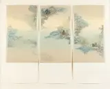 Erica Kahn, Waterscape: Triptych, Embellished print