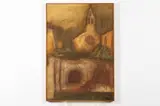 T. Kordan, Church, Oil on canvas