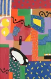 Abstract by American School, ABSTRACT, oil on canvas, sold May 2021