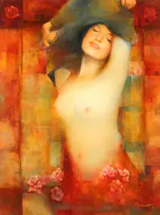 Marat Margarian, Judith, Oil on canvas