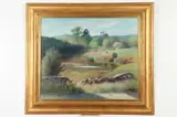 Guy Pène du Bois, Landscape Through Stream