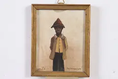 Uncle Slate, Bo Johnson 14 Years, Watercolor
