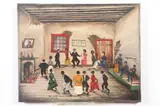 W. Haynes Smith, De Lime Kiln Fancy Ball, Oil on canvas