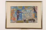 Shraga Weil, Untitled, Color lithograph