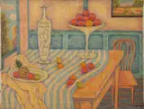Shi Daohong, Tabletop Still Life, Oil on canvas