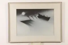 Nicholas Babitch, Merchant Ship, Pastel