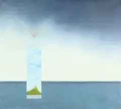 Rene Agass Baumgartner, Vision, Oil on canvas