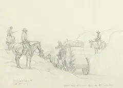 Byron Wolfe, When Four of a Kind Takes the Pot (Strong Box), Graphite on paper