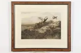 Archibald Thorburn, Put up by the beaters, Colored print after original by Thornburn, published by Manson