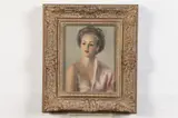 Lloyd B. Embry, Portrait of Sue Vaughn Norton, Oil on Canvas