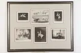Cynthia H Brants, Six Works on Paper: Capriole, Aquatint, photogravure, and drypoint