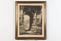 Augusto Baracchi, Roma, Etching on paper