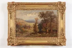 Sheep in a Meadow by William Hart, Oil on canvas, sold Jul 2021