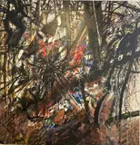 Daniel Fischer, No. 22, 1988, Oil on canvas