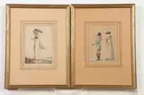 German School, German Fashion Plates, Each engraving is individually
