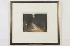 Harold Altman, Couple, 1981, Engraving signed Altman in pencil lower right, titled in pencil - center, and numbered 58/200 lower left corner