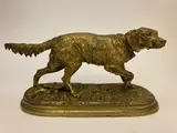 Pierre-Jules Mêne, Epagneul à l'arrêt (Spanish Dog in Arret)
