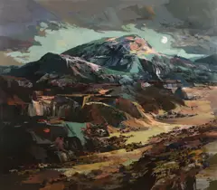 Laurence Philip Sisson, Untitled, Oil on board