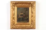 The Little Fruit Seller by A Follower Of Bartolome Esteban Murillo, Oil on copper, sold Sep 2021