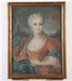 Portrait of a Lady by A Follower Of Rosalba Carriera, Pastel, sold Sep 2021