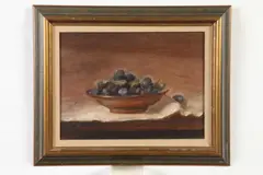Robyn Krauthammer, Dawson Plums, 1987, Oil on Board