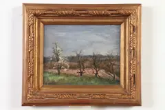 Robyn Krauthammer, Spring Storm, 1985, Oil on canvas / on board