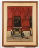 Robert Sivard, Private Trader, Oil on board
