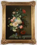 Jean-Claude Bonnefond, Untitled, Still Life, oil on canvas