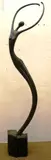 Ruth Bloch, Floating Lady, Limited edition bronze statue